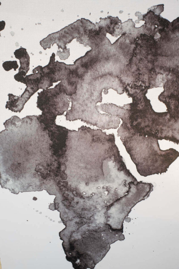 Magnetyczna mapa Świata - Blur